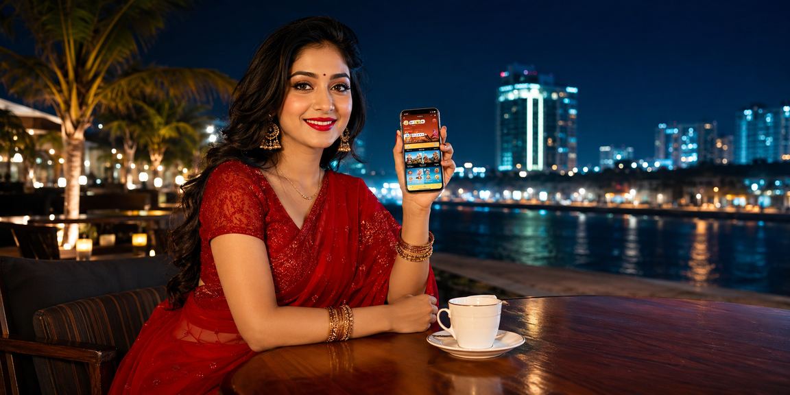 A user in Bogura playing online lottery on mobile